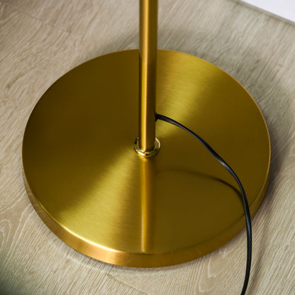 Bexley 3-light tree floor lamp in gold with glass globe shades, alternate view 2
